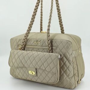 Dog carrier/brand new / never used , dust bag included